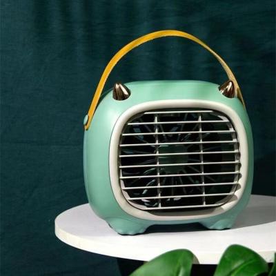 China Portable Ice Air Conditioner Home Office Bedroom Cooling Fan Hotel Mini Air Cooler Fan Water-to-Air Cooler for sale