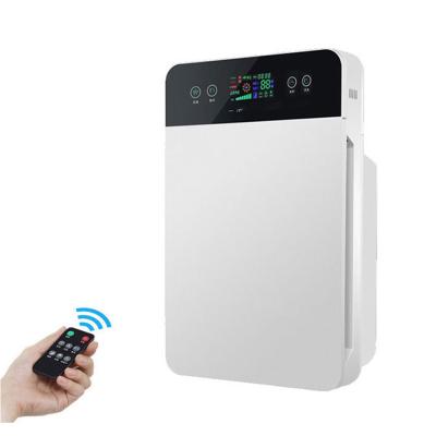 China 2020 new arrivals pm2.5 touch remote control negative ion household air purifier for sale