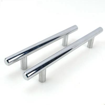 China Modern Furniture T Bar Cabinet Door Handle Stainless Steel Pulls Knobs Kitchen Drawer Handles Cabinet Handle for sale