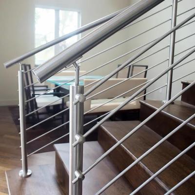 China Modern Strong Stainless Stand Up Glass Railing For Home Indoor Outdoor for sale