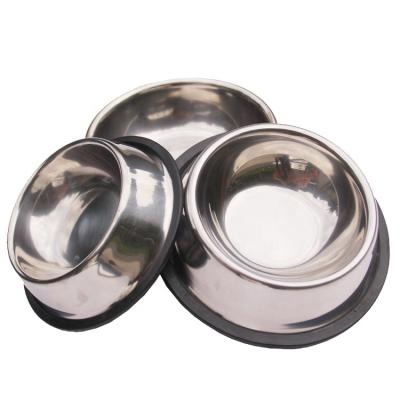 China 2021Basic Stainless Steel Pet Feeder Bowl Viable Pet Food Bowl Durable Luxury Durable Dog Product Supplies for sale