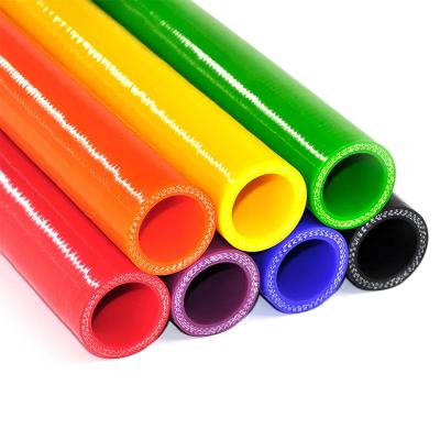 China Customization High Temperature Heat Resistant Braided Silicone Resistance Straight Hose One Meter Long Hose Silicone Tube for sale