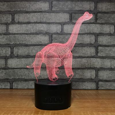 China new 2018 Novelty product gift item 3D acrylic led small night light, table lamp night lamp with usb charging for sale