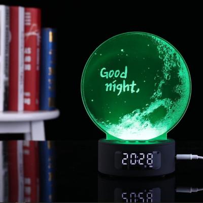 China 2018 Newest Product 5 in 1 multifunctional  night light with bluetooth speaker for sale