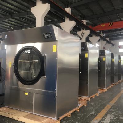 China Drying Gas Type 180kg Industrial Tumble Dryer With Upgraded Burner for sale