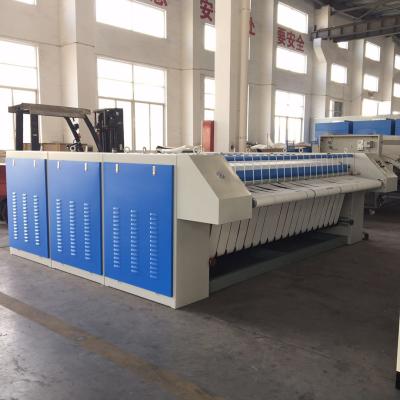 China Ironing and drying flatwork ironer line, flatwork ironer used, industrial iron used ironer for sale