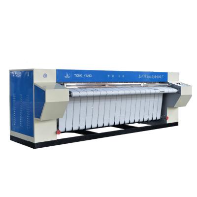 China Ironing And Drying Hotel Industrial Hospital Used Laundry Flatwork Ironer Selling Hotel Ironing Machine for sale