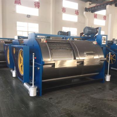 China Laundry Factory Industrial Horizontal 100kg Washing Machine Front Load for sale