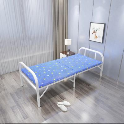 China Metal Foldable Popular Bed Furniture Bedroom Bed Folding Design Double Bed for sale