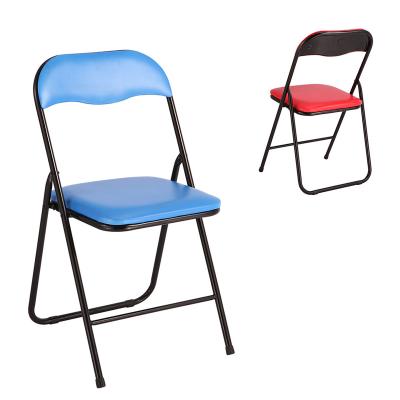 China Wholesale High Quality Foldable Lounge Chairs Padded Metal Folding Chairs for sale