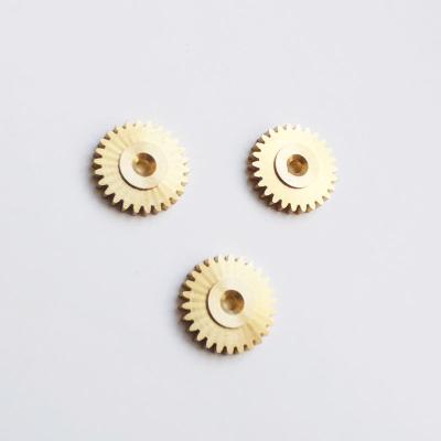 China Manufacturer Supply High Quality Industrial Machining Brass Material Small Gear for sale