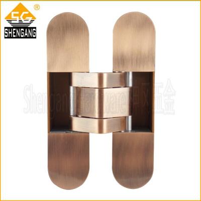 China 180 2D Degree Adjustable Concealed Heavy Duty Bifold Door Hinge for sale