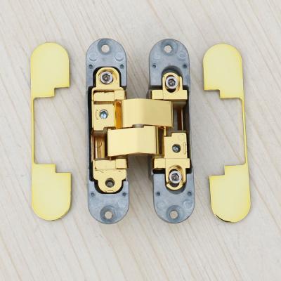 China 3D Hinge Super Hidden Adjustable Invisible Hinge Good 180 Degree Adjustable Hidden Hinge for sale