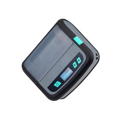 China Black And White IP54 BT Wifi 4inch 110mm Portable Wireless Thermal Receipt 4X6 And Label Printer for sale