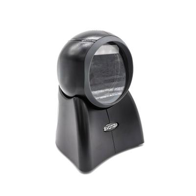 China High Speed ​​CMOS 1D 2D Handheld Barcode Scanner Supermarket Free Desktop Barcode Reader Scanning for sale