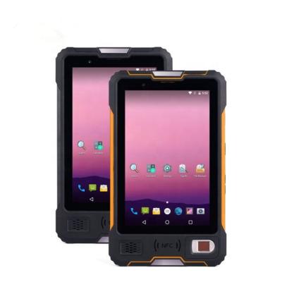 China 8inch IP67 Waterproof Industrial Waterproof Rugged Tablet With Barcode Scanner NFC 4G WIFI BT GPS for sale