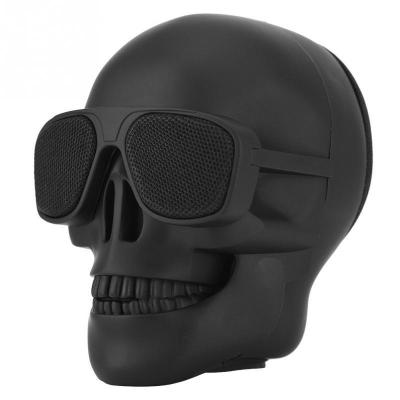 China Wireless Charger For Creative Funny Wireless Skull Blootooth Mobile Phone Gift Blootooth Speaker Wireless Speaker for sale