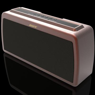 China AirPlay BOOMBOX HIGH FIDELITY Wireless Home Dedicated BT/TF/USB/AUX Subwoofer High Volume Wooden Speaker for sale