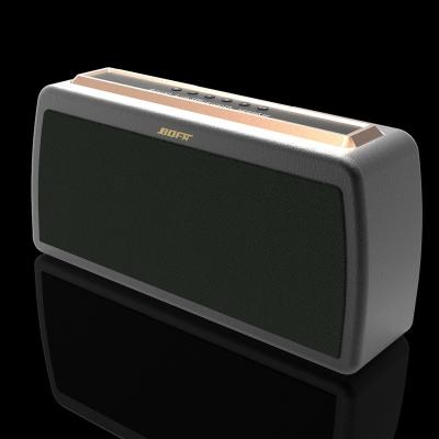 China 2022 New Premium AirPlay BOOMBOX Fashion Loudspeaker Support TF/USB High Volume Wooden Speaker for sale