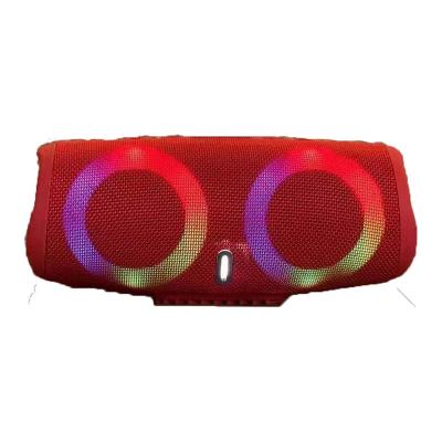 China 2021 Outdoor Portable Colorful Led Wholesale Wireless Stereo Blue No Tooth Speakers Outdoor Speaker With LED Light for sale