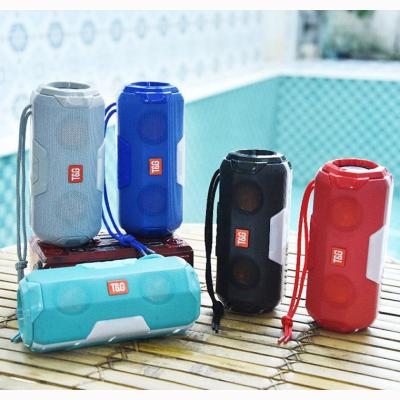 China Hot Selling TG143 LED Lighting Digita Amazone Outdoor Subwoofer Bass Wireless Speakers Portable Waterproof Dolby Speaker for sale