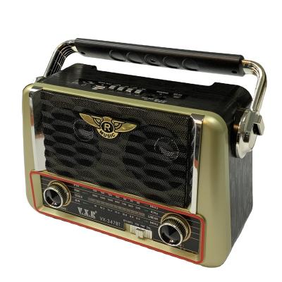 China PORTABLE classic retro FM radio supports AM/FM function for sale