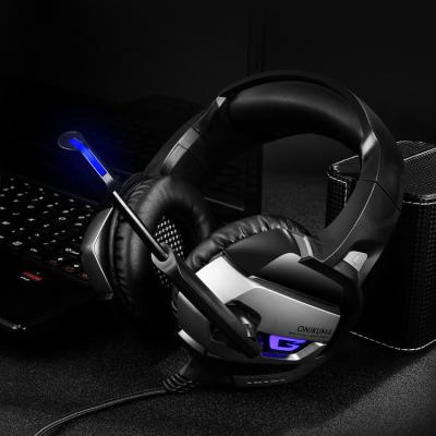 China Super Deep Comfortable Wearing Gaming Bass Flexible Mic K5 Headphones Hot Cheap Price Sound Technology Sales for sale