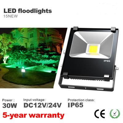 China 30W LED Floodlights DC12V/24V IP65 Waterproof Bridgelux LED Bulbs flooding Spotlight for sale