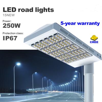 China 250W Street LED Light CREE SMD Bulbs High lumens highways Road Lighting  IP67 Waterproof for sale