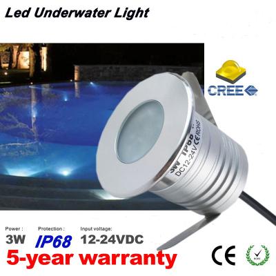 China Small Low Voltage 12V Recessed Led Swimming Pool Light RGB IP68 Underwater Pool Lights Outdoor Landscape Lighting for sale