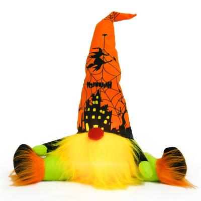 China Plush+Polyester Fabric Easy To Assemble Home Decoration DIY Pumpkin Gnome Felt Set Halloween Ornaments Pumpkin Gift for sale