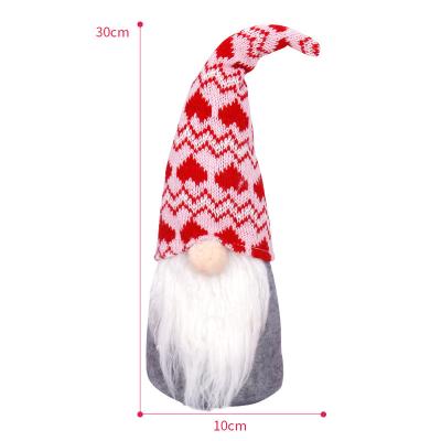 China Christmas Santa Plush Sequins Gnome With Polyester Material 2022 New Lights Swedish Tomte Doll Gonk For Home Xmas Party Decorations Table Ornament for sale