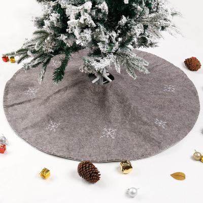 China Professional Nonwoven Fabric Factory Holiday Garden Flooring Carpet Decoration Tree Decor Commercial Christmas Treeskirt for sale