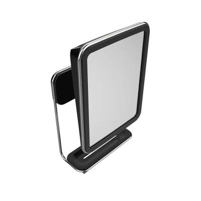 China Modern High Quality Decorated Removable Mirror Bathroom Mirror Wall Makeup Safe Defog Mirror for sale