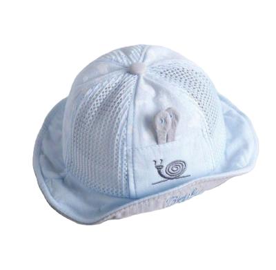 China Daily Kids Children's Comfortable And Breathable Mesh Breathable Snail Pattern Fisherman Hat Boy With Mask for sale