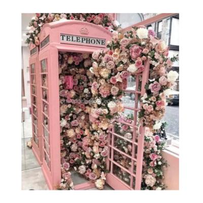 China European hot sale telephone booth telephone pavilion for wedding party events decoration for sale