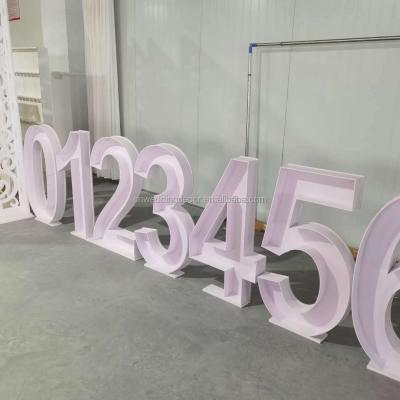 China Large Acrylic Giant Love Letters Standing Signs Wedding Party Letters Wedding 3D Advertising for sale