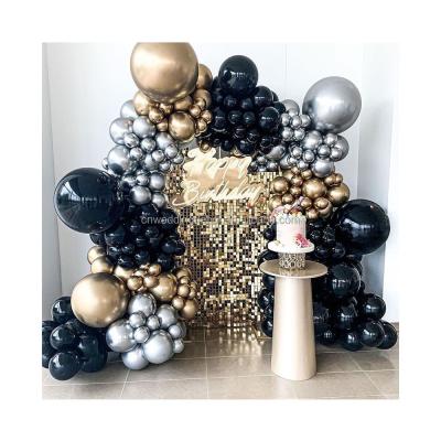 China Modern Gold Wedding Sequin Backdrop Panel Wedding Backdrop Birthday Party On Sale for sale