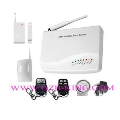 China GSM Auto-Dia home Alarm System with 99 wireless zones and 7wired for sale