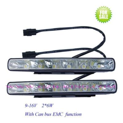 China 9-16V High Power 6 LED Daytime Running Light for sale