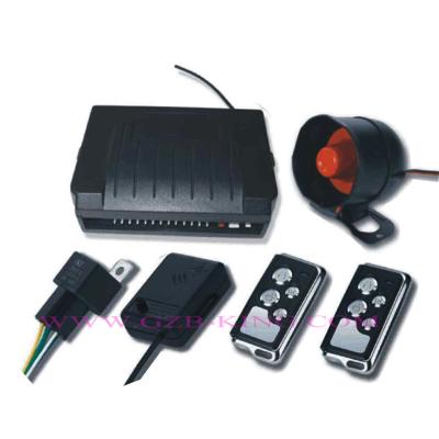 China One Way Car Alarm With Built-in Central Lock for sale