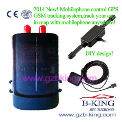 China New Cellphone Control GPS GSM Tracking System for sale