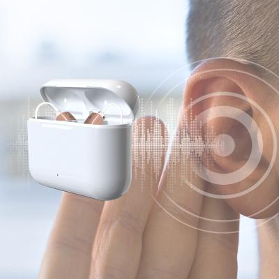 China Digital CE ISO Case Ear Aid Amplifier Filling Hearing Aids Sound Voice Treatment Amplifier Rechargeable For Deaf Seniors for sale