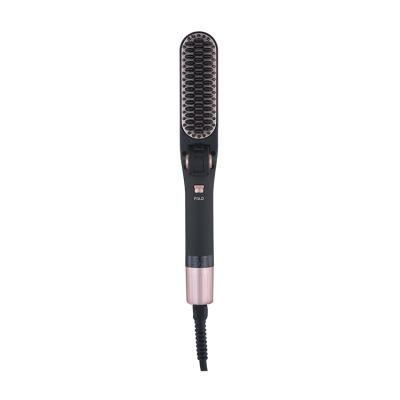 China Latest Folded+hair straightener modern custom hair brush straightener home use professional salon hair straightener for sale