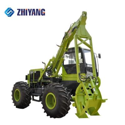 China Elevates lowest price sugar cane loader machine four wheel sugar cane loader ZY-1880 for sale