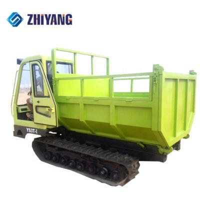 China 3 Ton Mini Diesel Crawler Track Carrier 6 - 8L for sale