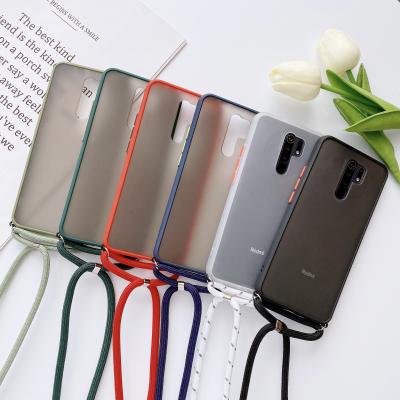 China Business Luxury Candy Fashion Translucent Shockproof Lens Protect Silicone Phone Case For Redmi Note 8 Pro Mobile Phone Cover for sale