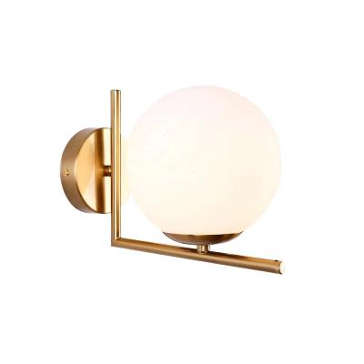 China Zhongshan Guzhen modern glass wall lamp for living room l hotel bedside wall lamps modern wall lamp for sale