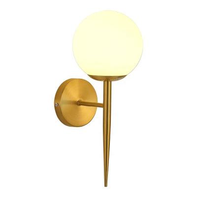 China Zhongshan Guzhen Bedside Wall Lamps Modern Gold Hotel Wall Reading Lamp for sale