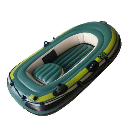 China Popular PVC Tarpaulin Inflatable Canoe/Kayak 2M Canoe Kayak Fishing Boat Canoe for sale